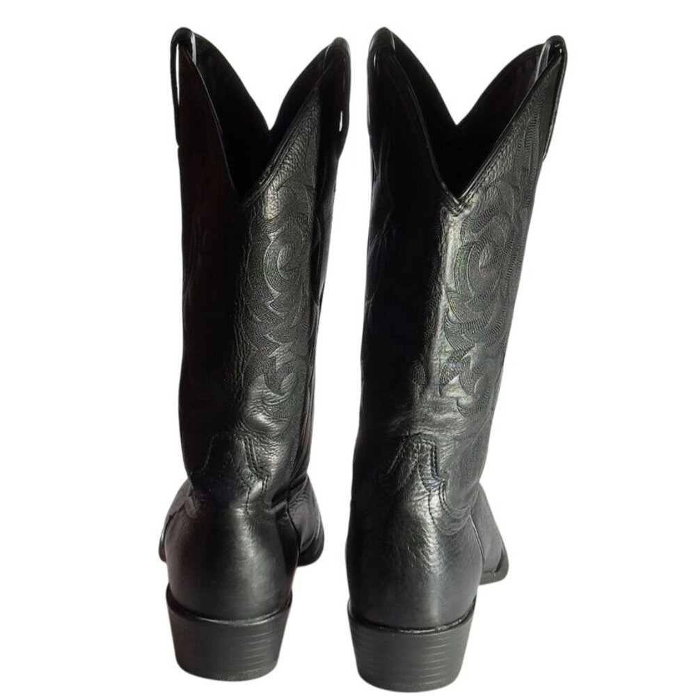 JUSTIN Mens Round Toe 13 Inch Western Boots Size 10D - Picture 5 of 9